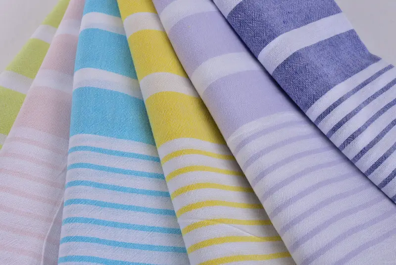 Personalized Towel, Turkish bath towel, Turkish Towel Beach Towel, Monogrammed Beach Towel, Personalized Gift For Her, 64x40 Cotton Striped Towel - 5