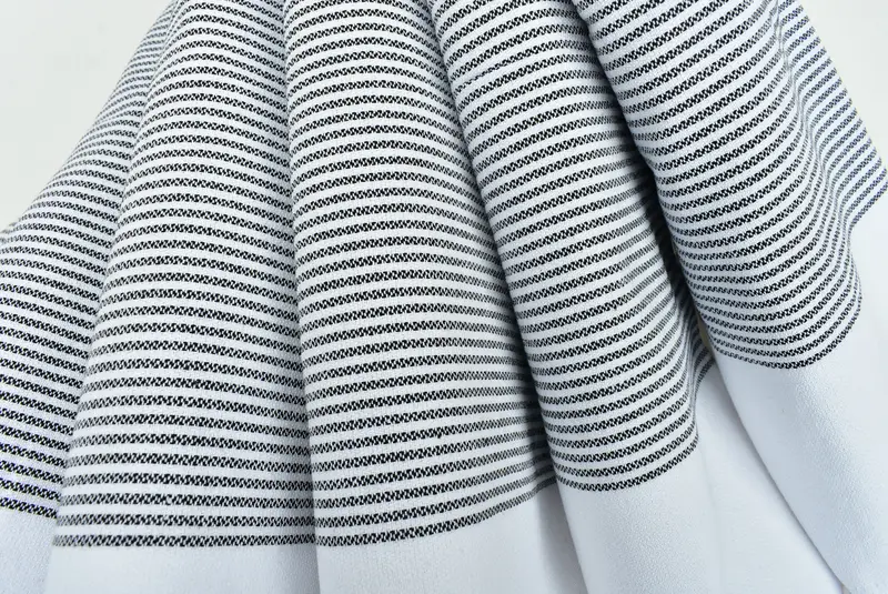 Kleine Badetücher, 40x18 Baumwollstreifenhandtuch, türkisches Geschirrtuch, Brautgeschenke, Junggesellenparty Geschenke Brautjungfern, Sonderanfertigungshandtuch, Fitnesshandel Handtuch - 5