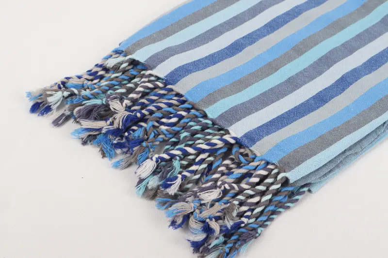 70x36 Cotton Striped Towel, Custom Wedding Gift, Embroidery Towels, Handmade Turkish Towel, Beach Towel Bulk, Gift For Her, Custom Gift, Guest Towel - 8