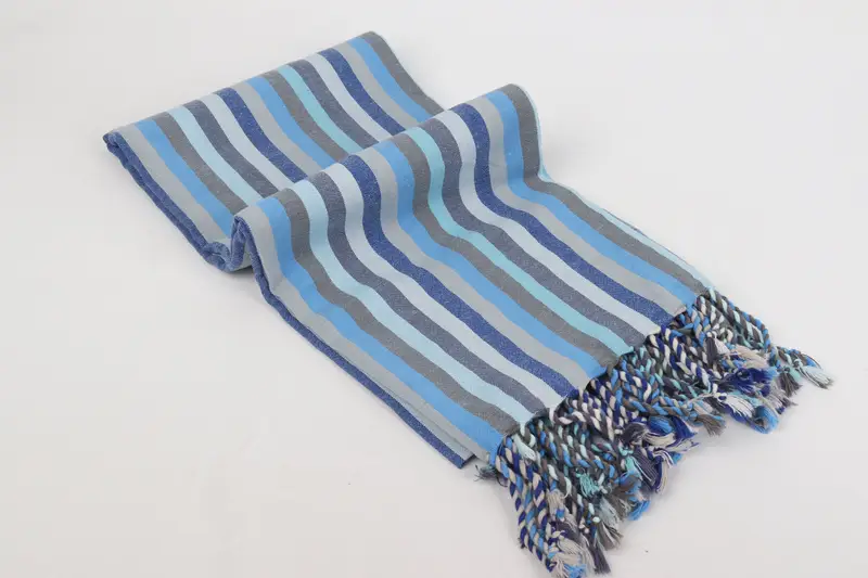 70x36 Cotton Striped Towel, Custom Wedding Gift, Embroidery Towels, Handmade Turkish Towel, Beach Towel Bulk, Gift For Her, Custom Gift, Guest Towel - 7