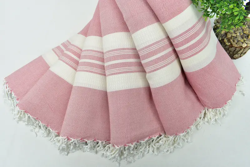 Quick-dry peshtemal, Monogram Beach Towel, 60x38 Cotton Striped Towel, Bachelorette Towel, Bachelor Gift, Sand-resistant towel, Cute Beach Towel - 4