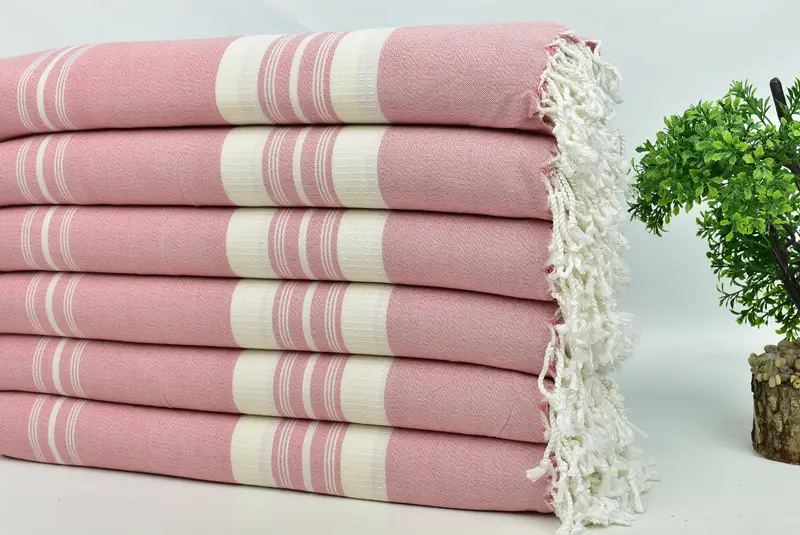 Quick-dry peshtemal, Monogram Beach Towel, 60x38 Cotton Striped Towel, Bachelorette Towel, Bachelor Gift, Sand-resistant towel, Cute Beach Towel - 3