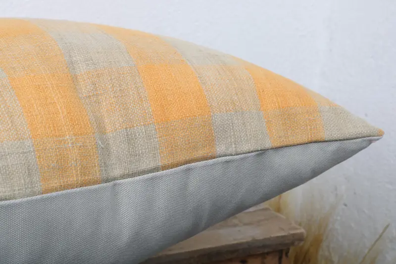 20x20 Yellow Cushion Cover, Pillow Cover, Gift Pillow, Tribal Pillow Case, Vintage Kilim Pillow, Toss Cushion, Kilim Cushion Sham - 6