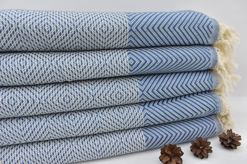 Boho Throw Blankets, 92x80 Cotton Diamond Towel, Bachelorette Party Gifts For Bride, Gift For Mom, Custom Blanket, Throw Blanket Couch