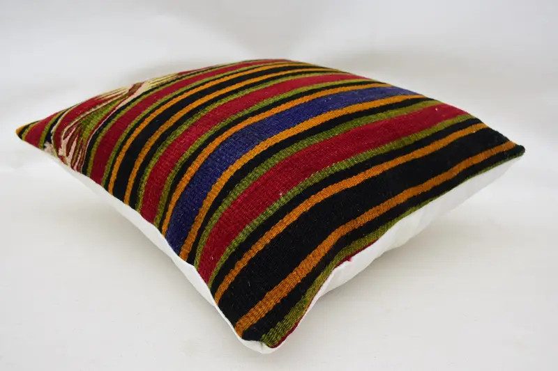 Personalized Gift Pillow Pillow Cover, Indoor Pillow Sham, Pillow for Sofa, Cushion, Vintage Pillow, Antique Pillows, 20x20 Red Cushion - 6