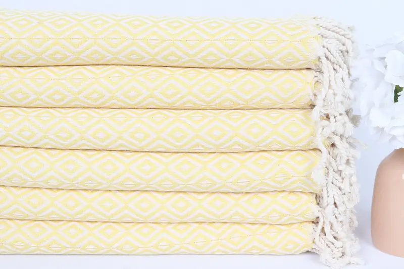Beach Towel Bulk, Personalized Gift, Bachelorette Party Decorations, 70x40 Cotton Diamond Towel, Wedding For Favor, Guest Towel, Organic Beach Towel - 3