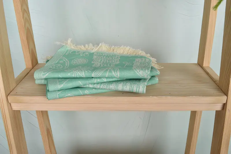 Turkish Tea Towel, Personalized Kitchen Towel, Turkish Towel Hand Towel, Bachelor Gifts, Summer Gift, 28x20 Cotton Italian Symbols Design Towel - 8