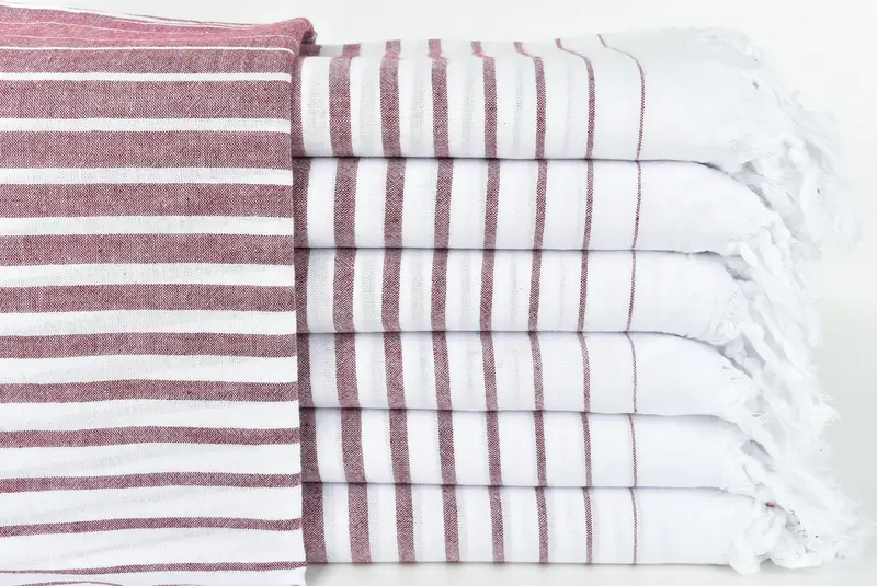 68x36 Cotton Striped Towel, Bachelor Party Favors, Quick-dry towel, Gym Towel, Personalized Beach Towel, Bachelorette Party Gifts, Holiday Towel - 1
