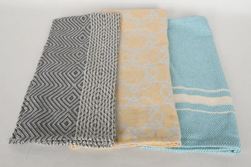 Summer Gift, Personalized Kitchen Towel, Turkish Tea Towel, Small Bath Towels, Personalized Bridesmaid Gift, 36x18 Cotton Set of 10 Towel - 8