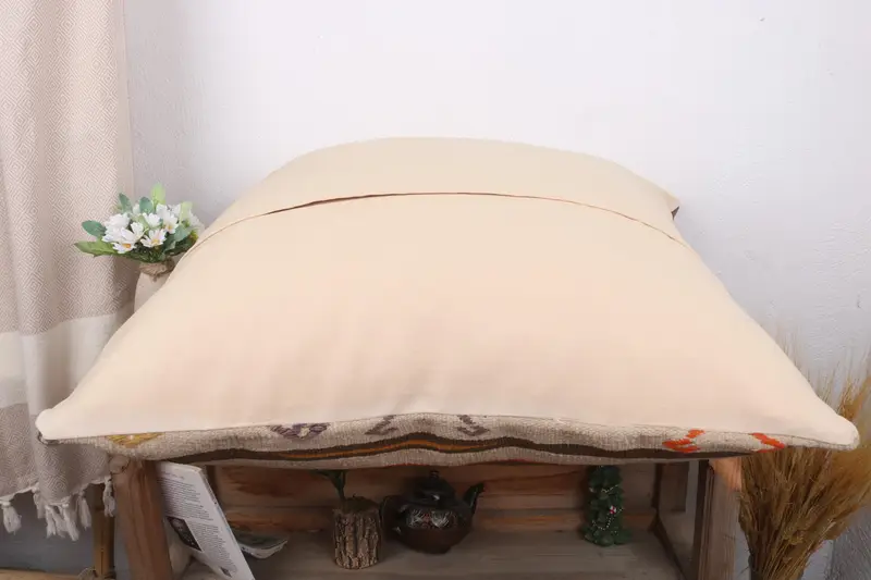 Antique Pillows, Authentic Pillow Sham, Cushion Cover, Gift Pillow, 28x28 Red Pillow Cover, Turkish Kilim Pillow, Seat Pillow Cover, Bed Pillow - 7