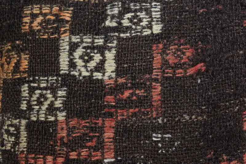 Pet Pillow Cover, 12x12 Brown Cushion Cover, Turkish Pillow, Turkish Kilim Pillow, Ethnical Kilim Rug Pillow, Cushion Cover, Outdoor Throw Pillow - 3