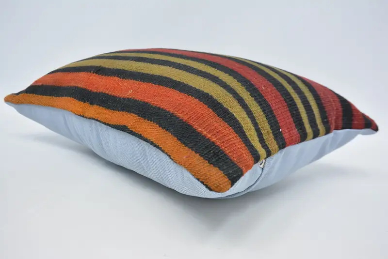 Boho Pillow, Home Decor Pillow, Turkish Pillow, 16x24 Red Cushion Cover, Cushion Case, Cotton Cushion, Morroccon Kilim Cushion Cushion Cover - 6