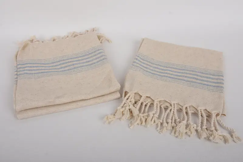 36x18 Linen Striped Towel, Wedding Hand Made Gift, Monogram Kitchen Towel, Monogram Hand Towel, Xmas Gifts, Bridesmaid Gift Towel, Wedding Gift - 7