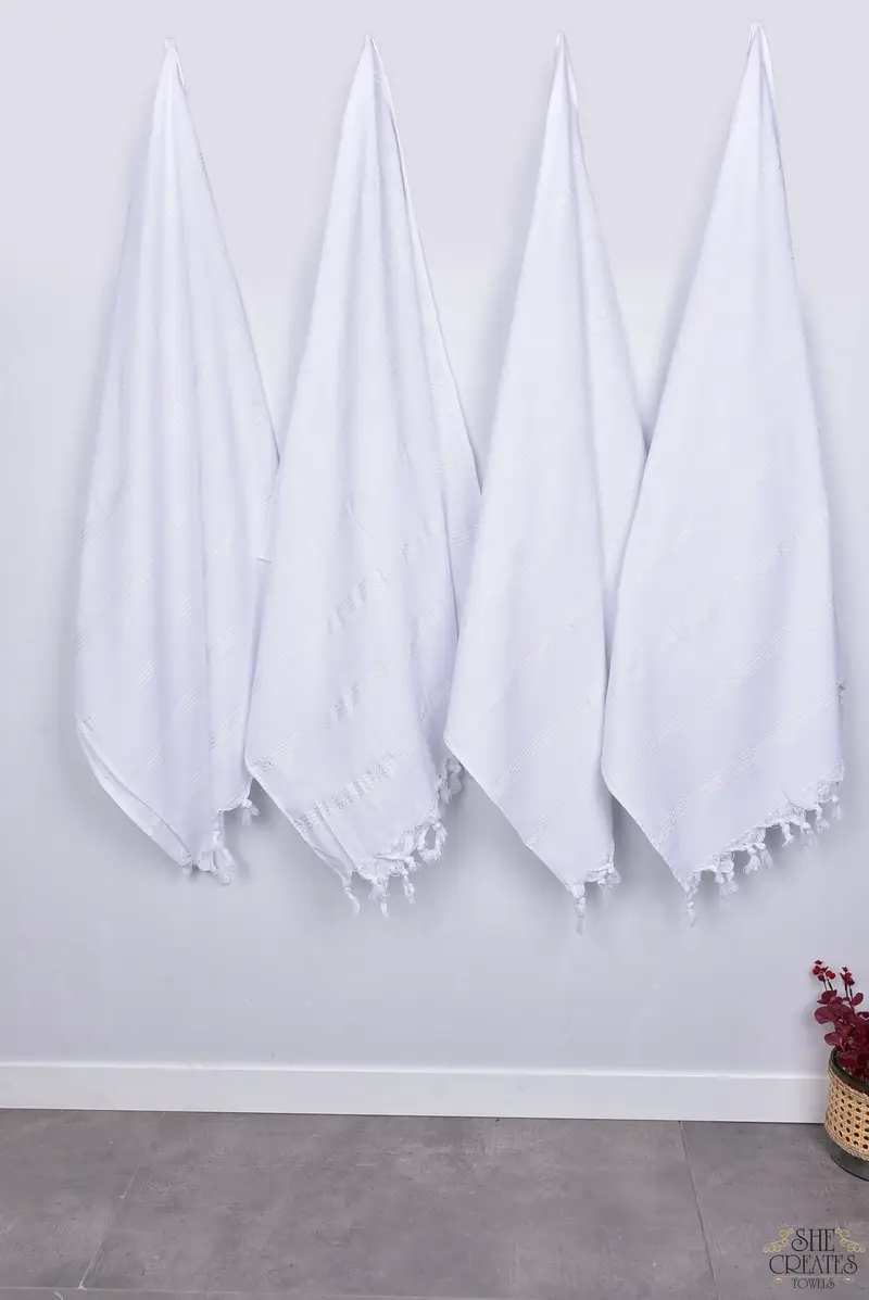 Wedding Gift Ideas, Turkish hand towel, 70x30 Cotton Striped Towel, Monogrammed Beach Towel, Gift For Her, Halloween Bachelorette Party Favors - 8