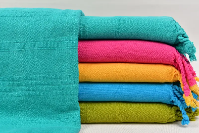 Quick-dry peshtemal, Turkish bath towel for spa, Bachelorette Party Gifts Bridesmaids, Travel towel, Wedding Gift Ideas, 64x32 Cotton Striped Towel - 1