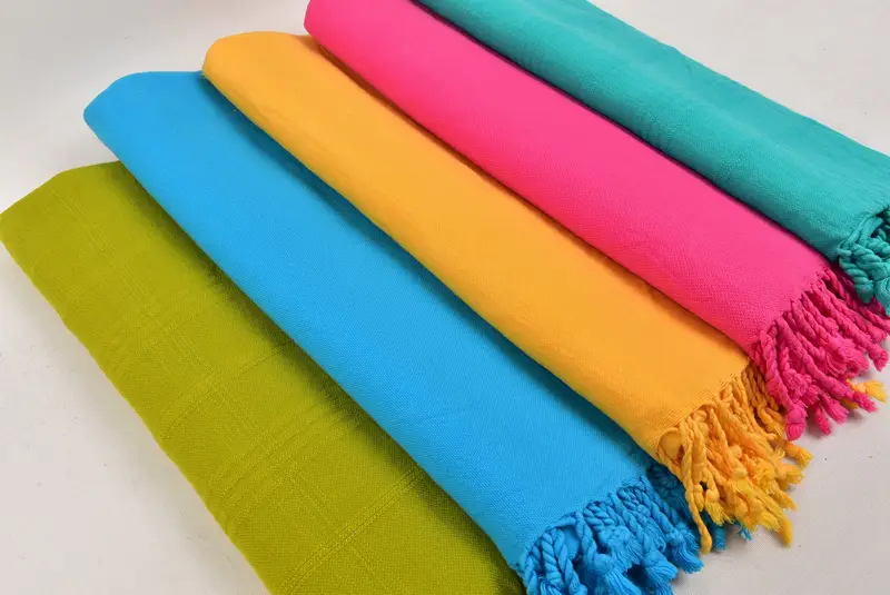 Quick-dry peshtemal, Turkish bath towel for spa, Bachelorette Party Gifts Bridesmaids, Travel towel, Wedding Gift Ideas, 64x32 Cotton Striped Towel - 6