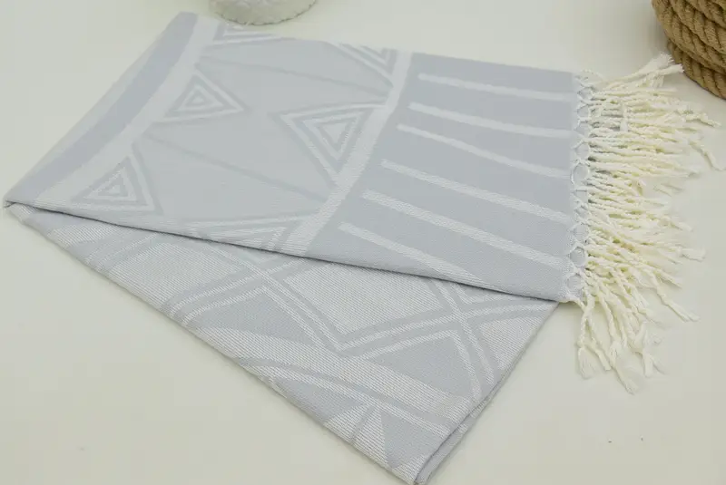 68x40 Cotton Round Patterned Towel, Bridesmaid Gifts, Turkish Towel USA, Best spa Turkish towel for luxury home decor, Home Decor Towel, Soft towel - 4