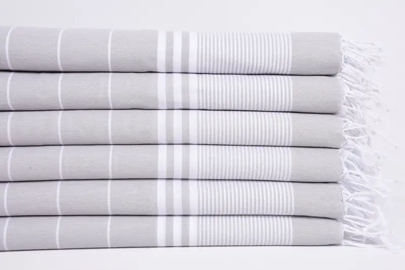 Personalized Hand Towel, Gym Towel, Bachelor Party Favors, Personalized Kitchen Towel, Kitchen Towel, Best Wedding Gift, 40x24 Cotton Striped Towel - 3