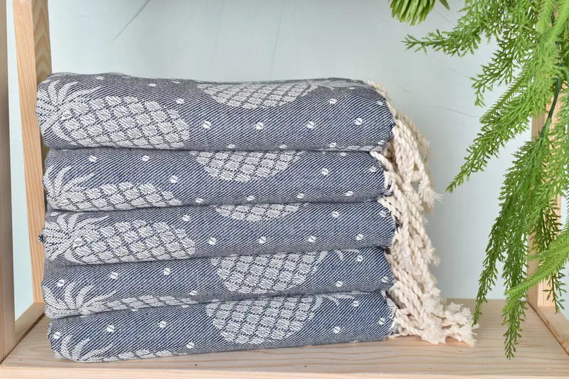 Wedding Gifts Towel, Custom Gifts, 80x40 Cotton Pineapple Design Towel, Bachelorette Gifts, Custom Gift, Custom Wedding Gift From Bridesmaid - 3