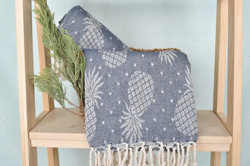 Wedding Gifts Towel, Custom Gifts, 80x40 Cotton Pineapple Design Towel, Bachelorette Gifts, Custom Gift, Custom Wedding Gift From Bridesmaid - 5