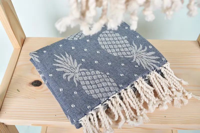 Wedding Gifts Towel, Custom Gifts, 80x40 Cotton Pineapple Design Towel, Bachelorette Gifts, Custom Gift, Custom Wedding Gift From Bridesmaid - 6