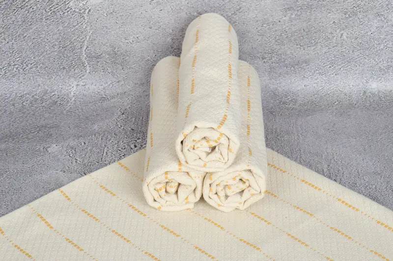 Personalized Kitchen Towel, Bridesmaid Gift, Bachelor Party Favors, 36x18 Cotton Striped Design Towel, Monogram Kitchen Towel, Personalized Gift - 7