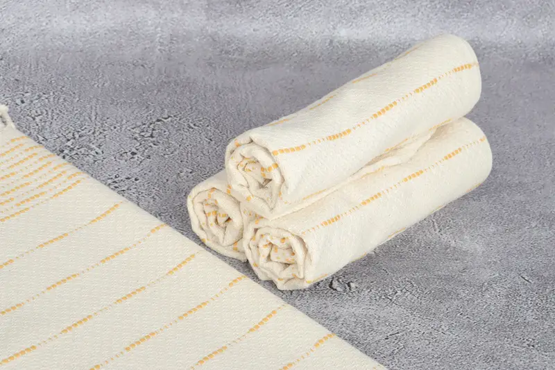 Personalized Kitchen Towel, Bridesmaid Gift, Bachelor Party Favors, 36x18 Cotton Striped Design Towel, Monogram Kitchen Towel, Personalized Gift - 8