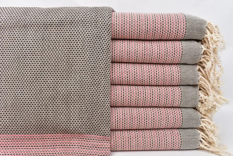 Housewarming Gift, Bachelorette Party Gift, 70x40 Cotton Geometric Towel, Bachelorette Party Items, Embroidery Towels, Absorbent Turkish towel - 1