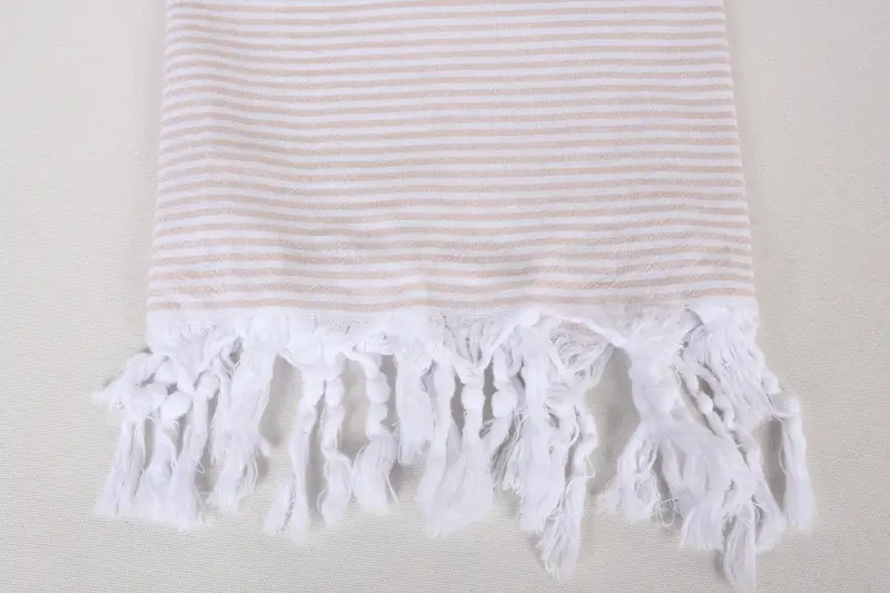 Spa Gift, Quick-dry peshtemal, 80x36 Cotton Striped Towel, Wedding Favors, Beach Theme Wedding Gift, Monogram Beach Towel, Turkish Towel Monogram - 3