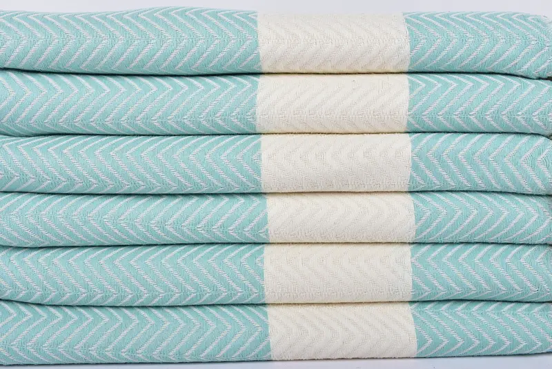 Bachelor Gifts, Guest Towel, Wedding Shower Gift, Wedding Gift, 70x40 Cotton Zig zag Towel, Bachelorette Party Gifts For Bride, Bridal Shower Gift - 2
