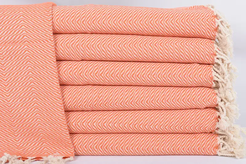 Wedding Shower Gift, Girl Trip Party Favor, Holiday Towel, Monogram Hand Towel, 40x20 Cotton Chevron Towel, Wedding Gift, Personalized Kitchen Towel - 1