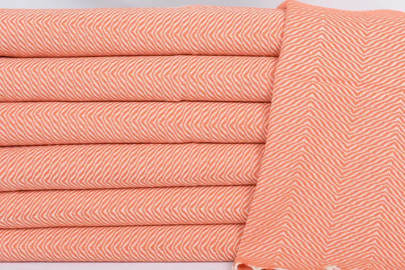 Wedding Shower Gift, Girl Trip Party Favor, Holiday Towel, Monogram Hand Towel, 40x20 Cotton Chevron Towel, Wedding Gift, Personalized Kitchen Towel - 2