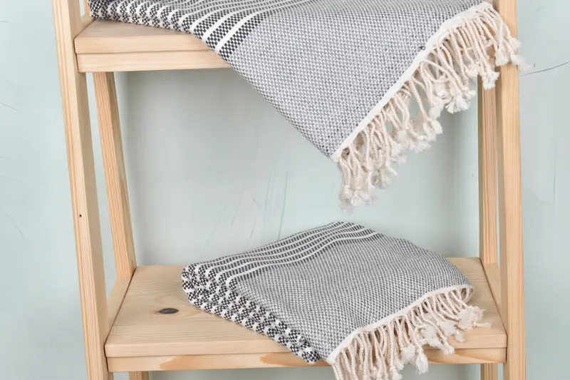 Bath towel, Personalised Gift, Holiday Towel, Personalized Wedding Gift, Absorbent towel, 76x40 Cotton Striped Towel, Personalized Home Gift Wedding - 5