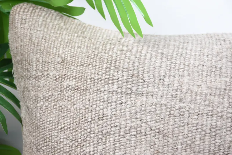 Comfy Throw Pillow Sham, Kilim Pillow, 14x14 White Pillow Cover, Pillow for Couch, Outdoor Bolster Cushion Case, Throw Kilim Pillow, Pillow Cover - 2