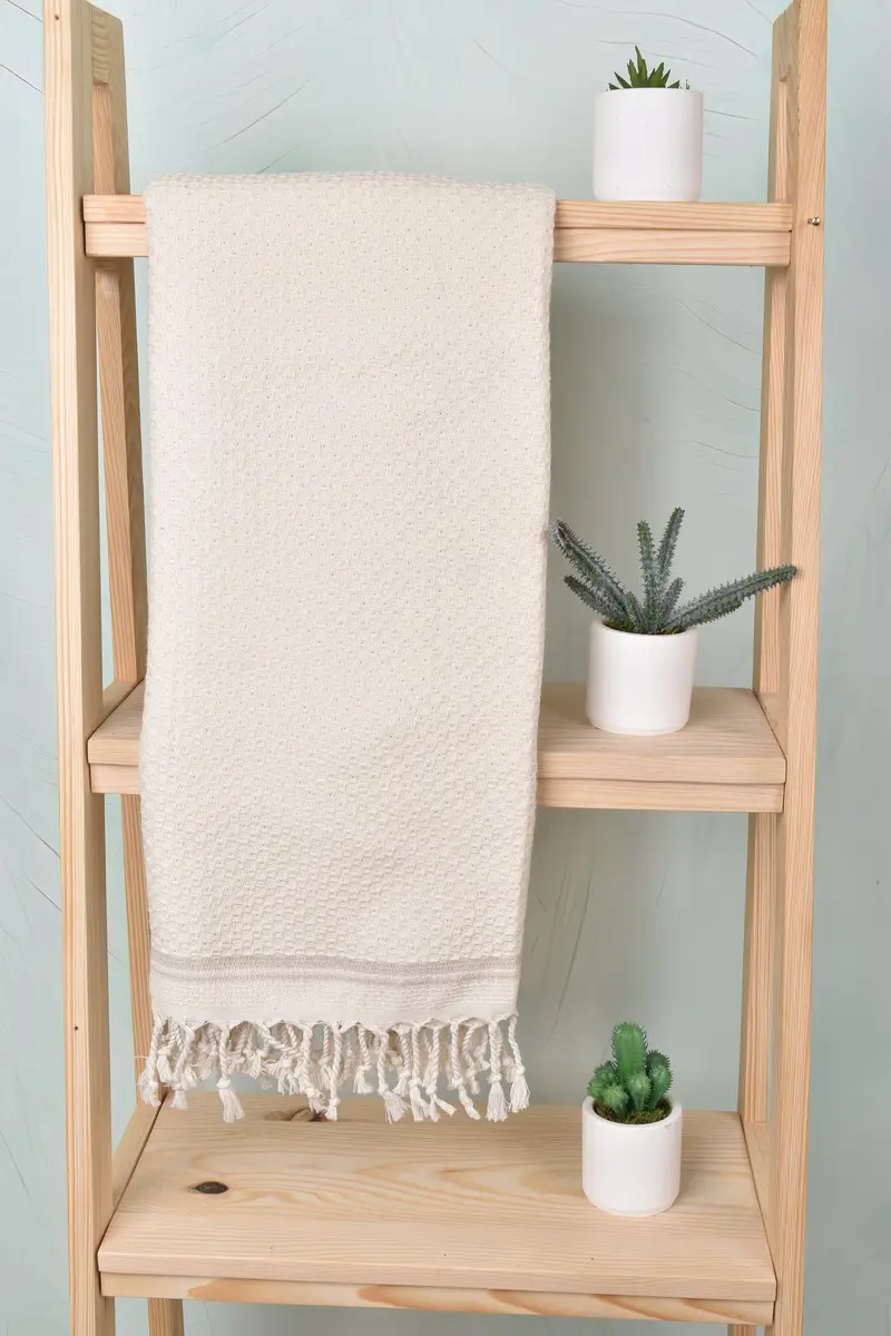68x36 Cotton Striped Towel, Turkish beach towel, Turkish towel, Peshtemal Towel, Valentines Day Gift For Him, Beach Towel Bulk, Spa Towel - 8