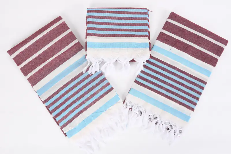 Bachelorette Gifts, Gift Towel, Sand-resistant towel, Home Decor Gifts, 68x40 Cotton Striped Towel, Pool Towels, Turkish fouta towel for outdoor use - 6