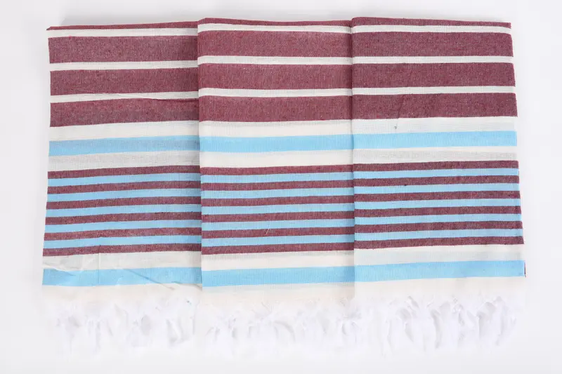 Bachelorette Gifts, Gift Towel, Sand-resistant towel, Home Decor Gifts, 68x40 Cotton Striped Towel, Pool Towels, Turkish fouta towel for outdoor use - 7
