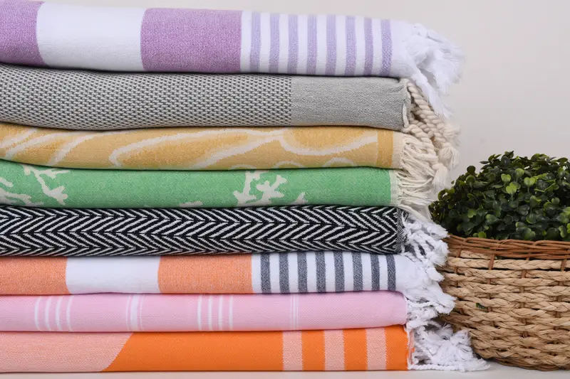 Personalized Towel, 70x40 Cotton Set of 8 Towel, Personalized Gift For Her, Monogram Beach Towel, Gift For Wedding Day, Yoga Towel, Beach Towel Bulk - 2