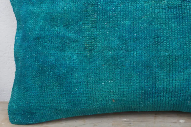 12x20 Green Cushion, Cushion Case, Pillow for Couch, Pet Cushion Case, Vintage Pillow, Square Throw Cushion Case, Vintage Kilim Pillow - 3