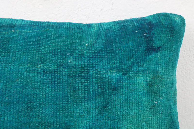 12x20 Green Cushion, Cushion Case, Pillow for Couch, Pet Cushion Case, Vintage Pillow, Square Throw Cushion Case, Vintage Kilim Pillow - 4