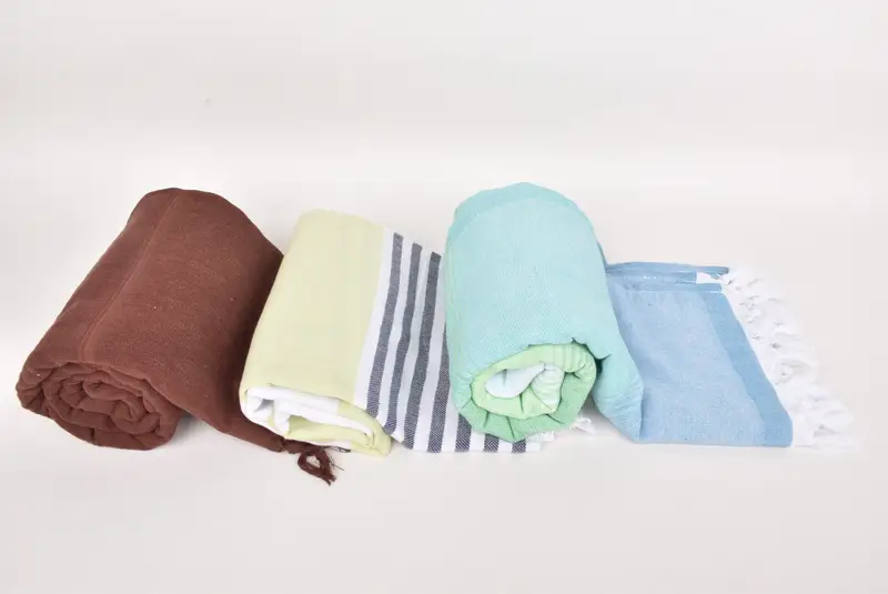 70x40 Cotton Set of 8 Towel, Quick-Dry Beach Towel, Fouta towel, Bridal Shower Gift, Boyfriend Christmas Gift, Friends Beach Towel, Cute Beach Towel - 8