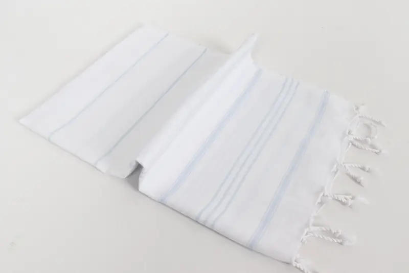 Turkish Towel, 40x24 Cotton Striped Towel, Custom Hand Towel, Embroidery Towel, Wedding Hand Made Gift, Personalized Dish Towel, Wedding Gift - 6