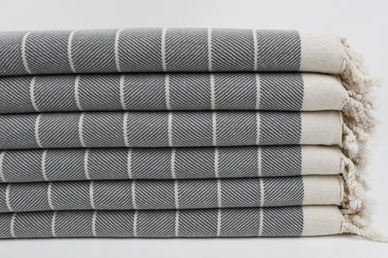 Brautduschenbevorzugungen, Brautjungfernhandtuch, Junggesellengeschenke, türkisches Badetuch, Yoga -Handtuch, 70x40 Baumwoll -Fischgrätenhandtuch, Verlobungsgeschenk - 2
