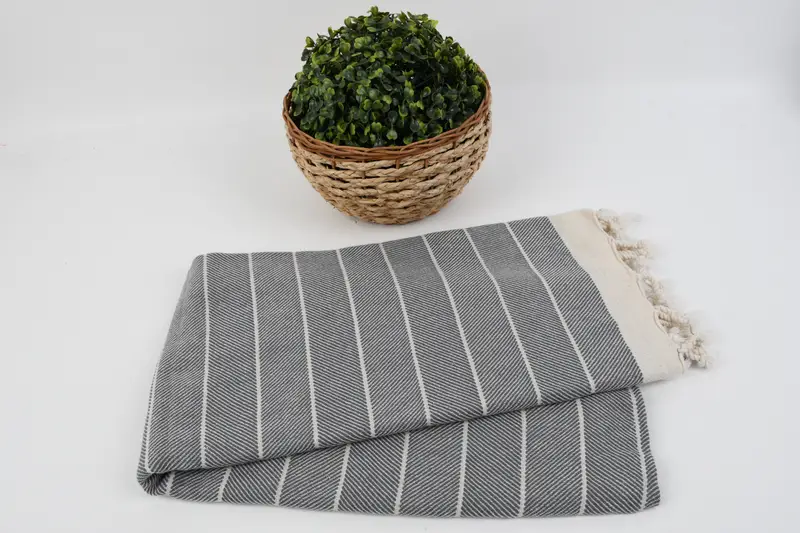 Brautduschenbevorzugungen, Brautjungfernhandtuch, Junggesellengeschenke, türkisches Badetuch, Yoga -Handtuch, 70x40 Baumwoll -Fischgrätenhandtuch, Verlobungsgeschenk - 4