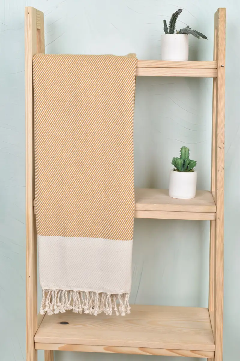 70x40 Cotton Striped Towel, Best Beach Towel, Gift For Her, Cancun Bachelorette Party Gift Ideas, Wedding Day Gift For Bride, Handmade Gift - 8
