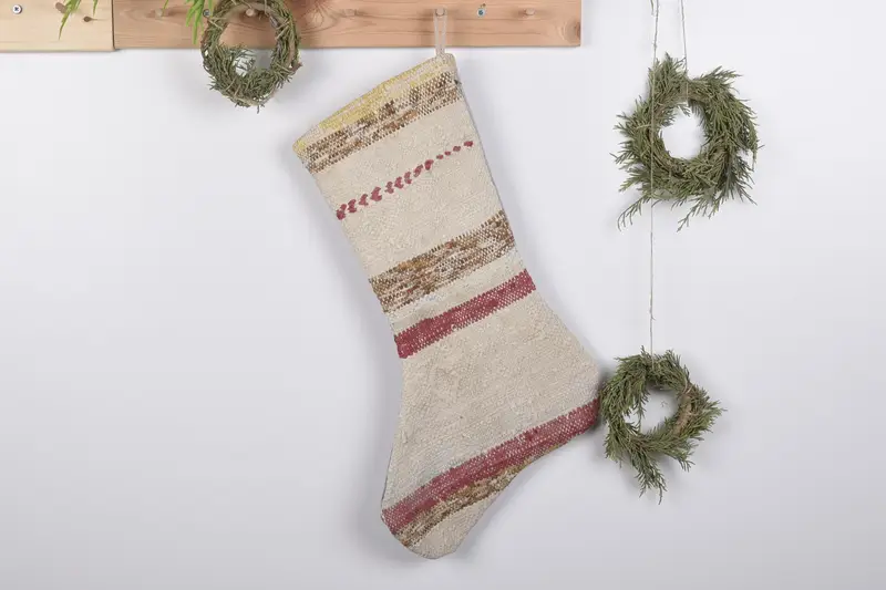 Medias con estampado de adornos navideños de 19 pulgadas, medias festivas para fiestas