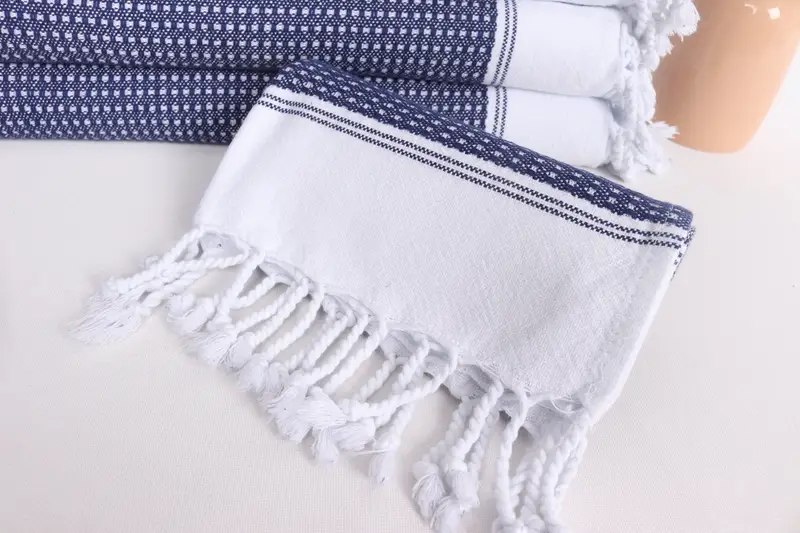Turkish Hand Towel, Monogram Kitchen Towel, Custom Hand Towel, Turkish Towel, Boyfriend Gift, 32x16 Cotton Striped Towel, Custom Turkish Towel - 4
