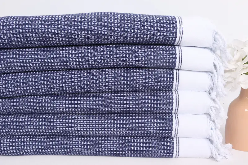 Turkish Hand Towel, Monogram Kitchen Towel, Custom Hand Towel, Turkish Towel, Boyfriend Gift, 32x16 Cotton Striped Towel, Custom Turkish Towel - 3