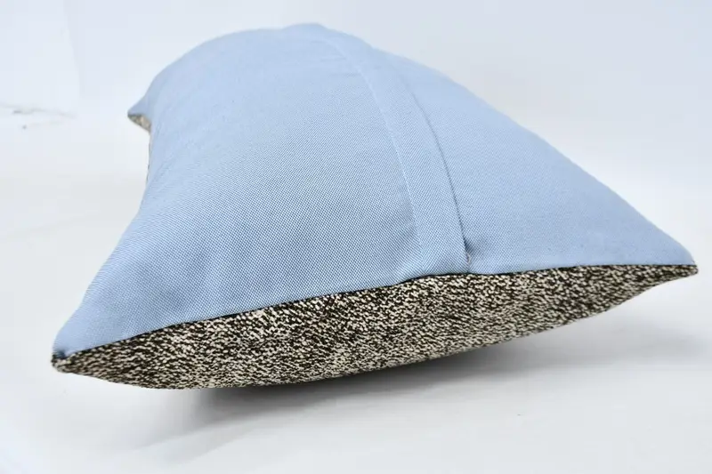 Art Deco Pillow Sham, Kilim Cushion Sham, Turkish Pillow, Cushion, Ethnic Pillow Cover Cushion, 16x36 Gray Pillow Sham, Boho Pillow Sham Cover - 5