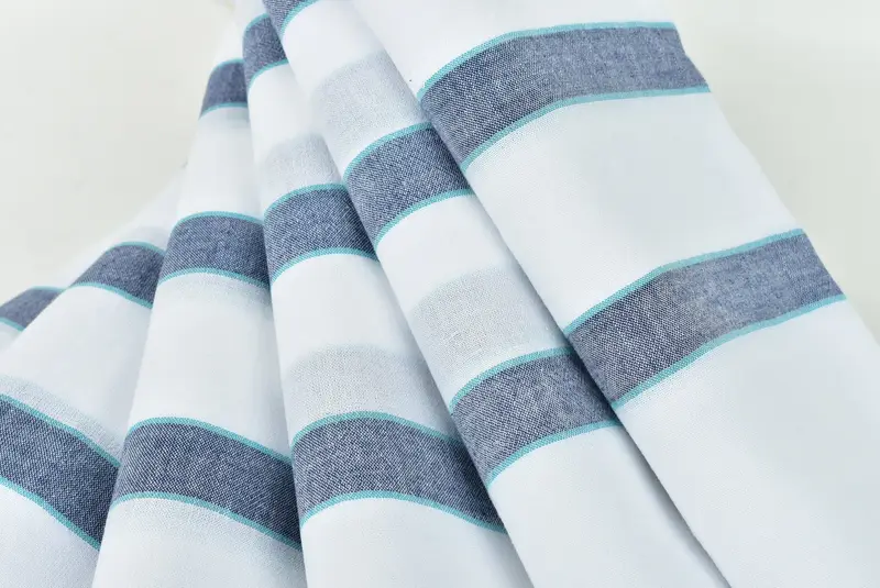Personalized Towel, 70x40 Cotton Striped Towel, Yoga Towel, Antibacterial Turkish peshtemal towel, Home Gift, Beach Towel Bulk, Housewarming Gift - 5